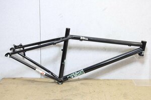 □UNAUTHORIZED アンオーソライズド 33RPM クロモリ 26inch MTBフレーム 400mm(C-T) 欠品あり