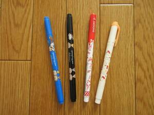 スヌーピー　カラーペン 4種セット　（カラーツインペン×2本　カラーボールペン×1本　蛍光ツインペン×1本）　蛍光ペン　ツインペン　