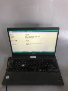 【ジャンク】FUJITSU LIFEBOOK U937/R /Intel i5-7300U 2.60GHz/ メモリ:4GB /SDD:128GB/ JXJK1674