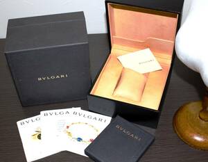 ☆BOX☆1円～☆BVLGARI (ブルガリ)☆ 内箱 外箱 黒BOX☆『VRB-99』