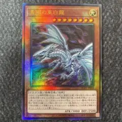 遊戯王 青眼の亜白龍 レリーフ アルティメット