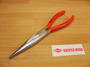 クニペックス ロング ラジオペンチ *KNIPEX 2613-200 メッキ 海釣り *正規輸入品保証