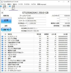 ST3250620AS 250GB 3.5インチ HDD SATA 中古 動作確認済 HDD3.5-0036