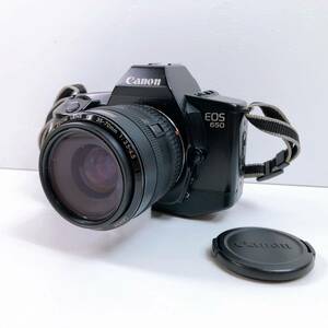 131【中古】CANON EOS 650 ボディ / CANON ZOOM LENS EF 35-70mm 1:3.5-4.5 レンズ / キャノン 一眼レフ カメラ 動作未確認 現状品