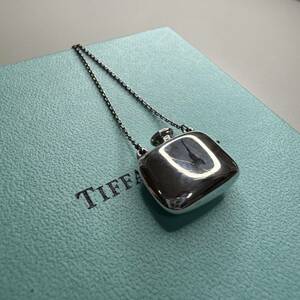 希少 Tiffany&Co. ティファニー 925 パフュームボトル ネックレス 