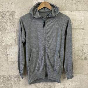 キレイ目 山と道 Zip Hoody ユニセックス XS メリノウール 100％ グレー系 アウトドア 衣類 メリノ tmc02055427