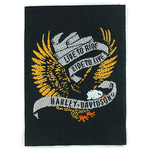 ハーレー・ダビッドソン イーグル ビンテージ パッチ Harley Davidson Eagle Vintage Patch 鷲 鷹 バイカー HARLEY-DAVIDSON Biker