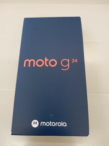 motorola モトローラ moto g 24 マットチャコール simフリー スマートフォン 新品未使用 一括購入品 送料無料！