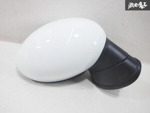 動作確認済み！！MINI ミニ 純正 MF16 ミニクーパー ドアミラー サイドミラー 右 右側 白 ホワイト 7P 電動格納 即納 棚27L