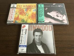 スティーヴ・ウィンウッド 旧規格3タイトルセット(3rd～5th) 日本盤 消費税表記なし 帯付属 シール帯 Steve Winwood