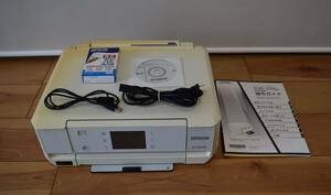 EPSON EP-805AW A4 インクジェット複合機 プリンター　【中古】　　インク（シアン）おまけ