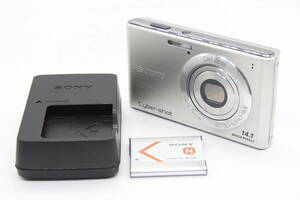 【返品保証】 ソニー SONY Cyber-shot DSC-W550 4x バッテリー チャージャー付き コンパクトデジタルカメラ s6704
