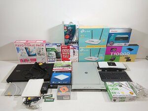 PC 周辺機器 TP-LINK 無線LANルーター TL-WR841N 2in1 Windows10PC BUFFALO DVSM-PN58U2V-WH ノートパソコン スキャナ 他 まとめ ジャンク