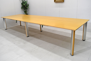 コクヨ　WT-150シリーズ　木製大型会議テーブル　W4000　2016122904