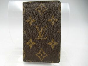 ▲▲中古品 ルイヴィトン LOUIS VUITTON M56362 モノグラム ポシェットカルトヴィジット カードケース USED カード入れ 名刺入れ▲▲