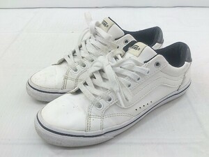 ◇ VANS ヴァンズ WEEKLY COURT V441 574426-0002 スニーカー シューズ サイズ24ｃｍ ホワイト レディース P