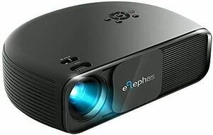 【中古】 ELEPHAS 1080P HD LED ムービープロジェクター 7000L 3000 1 コントラスト HD