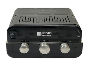 【動作保証】Unison Research P40 真空管アンプ プリメインアンプ オーディオ 音響 訳有 N8663553