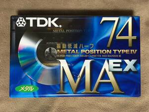 【 送料無料！!・とっても希少な未開封品！】★TDK メタルテープ◇MA EX 74◇日本製★