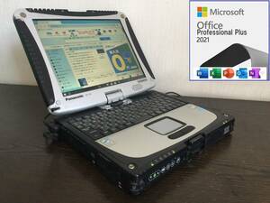 ☆彡 TOUGHBOOK CF-19 Core 2 Duo U7500 1.06G/1.5G/80G/10.4型XGA/Win10+2021　②