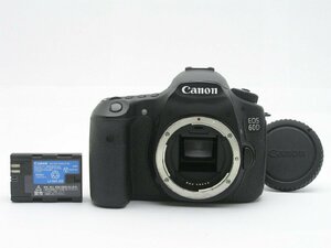 ★ハローカメラ★0157　Canon EOS 60D Body 1800万画素 本体とバッテリーのみ 　動作品 現状 1円スタート 即決有り