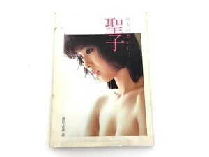 【同梱可】【ネコポス発送】松田聖子 のちの想いに… 写真集 撮影 武藤義 汚れ有