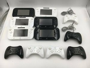 ♪▲【Nintendo ニンテンドー】WiiU Proコントローラー/ゲームパッド 12点セット WUP-005/WUP-010(JPN) まとめ売り 0422 6