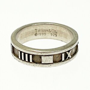 【1円スタート】TIFFANY & Co. ティファニー シルバー アトラス 6.1g 925刻印 指輪 リング 271541