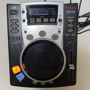 【完動品】Vestax CDX-05 DJ用CDプレーヤー　②