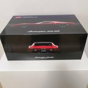 未開封 京商 KYOSHO 1/12 Lamborghini JOTA SVR ランボルギーニ イオタ レッド 検 カウンタック ミウラ オートアート ミニカー