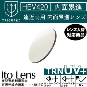 トライガード FF-iQ60 basic TRIGUARD FF-itec60 ベーシック 遠近両用 レンズ 単品販売 フレーム 持ち込み 交換可能 内面累進 （２枚）