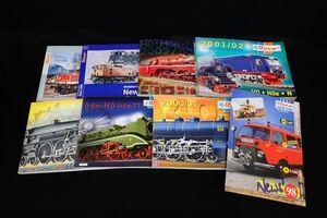 ◆書籍38 ROCO 鉄道模型カタログ まとめて8冊 1998～◆/古本/