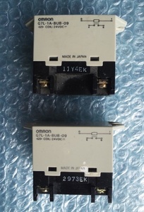 オムロン G7L-1A-BUB-09 COIL：24VDC 　2個