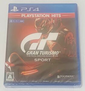 未開封 PS4 グランツーリスモSPORT PlayStation HITS 新品 未使用 未開封品 GRAN TURISMO 1円スタート