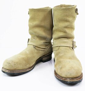 Red Wing (レッドウィング) #8268 Suede Engineer Boots / スエードエンジニアブーツ 2007年USA製 ホーソンアビレーンラフアウト size 8D