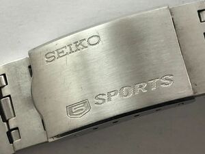 セイコー seiko ファイブスポーツ 腕時計用5SPORTS 純正ブレス 7017 6139 19ミリ スピードタイマー 用 speed timer 1円〜