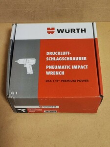 ★WURTH　ウルト エアーインパクトレンチ★DSS 1/2インチプレミアムパワー★未使用 工具