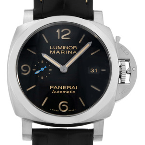 パネライ ルミノール マリーナ 1950 3デイズ オートマティック アッチャイオ PAM01312 T番 中古 メンズ 腕時計　