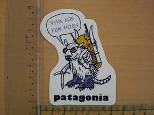 非売品 50周年 パタゴニア ステッカー Patagonia 50th アルマジロ 約8.2cm x 約6.3cm