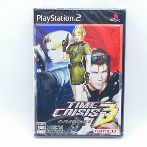 未開封 unopened PS2 ソフト タイムクライシス 3 ナムコ プレイステーション PlayStation プレステ ゲーム 未使用■DZ328s■