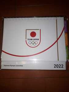 JOC 非売品 卓上カレンダー 東京オリンピック 2022年 令和4年 小平奈緒 大橋悠依 石川佳純 伊藤美誠 平野美宇 阿部詩 野口啓代 野中生萌