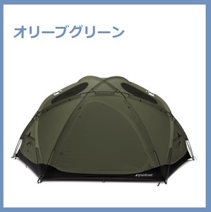 ●●韓国直送●●groundcover ACORN HOUSE 4.75 Dome Tent オリーブグリーン♪