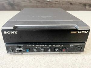 1円 美品 動作品 SONY HDVレコーダー HVR-M15J 1080i 良品 売り切り