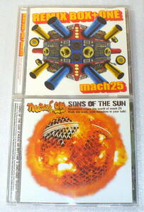 A6■麻波25 mach25 ①SONS OF THE SUN②REMIX BOX+ONE