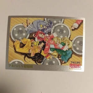 アキハバラ電脳組 トレカ 第１弾メタリックM6 カード