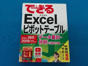 初版 できるExcelピボットテーブル データ集計・分析に役立つ本 Office365/2019/2016/2013対応