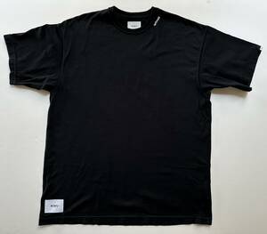 Wtaps Wtvua SS Cotton Black ダブルタップス Wtvua SS コットン 231ATDT-CSM33 ブラック Lサイズ