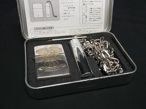 1円 ZIPPO ジッポー Ronte66 1000個限定 No.0008 オイルコンテナー付き 高級ライター オイルライター 喫煙グッズ シルバー系 BJ2159