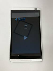 #5549 【美品】DoCoMo dtab d-01G Android タブレット IMEI〇 初期化済 CPU1.6GHz メモリ1GB ストレージ16GB 解像度1280*800