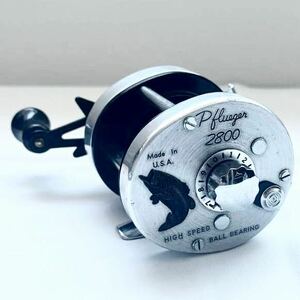 Pflueger 2800 model DF /フルーガー 2800 made in USA 検　2600 6000 6500 6600 雷魚